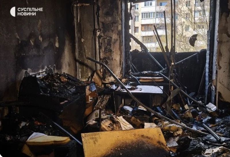 Що знайшли у підпаленій квартирі терориста