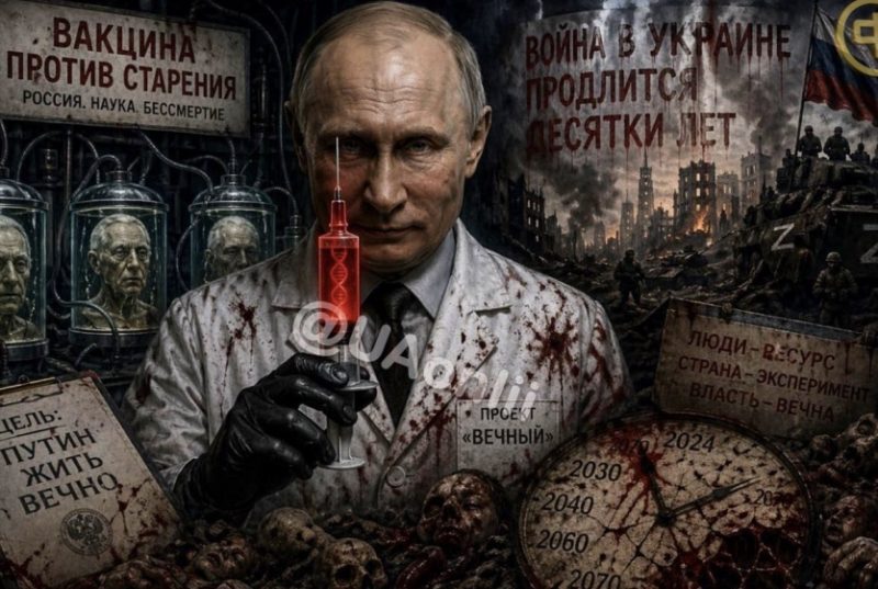 У росії розробляють вакцину від старіння