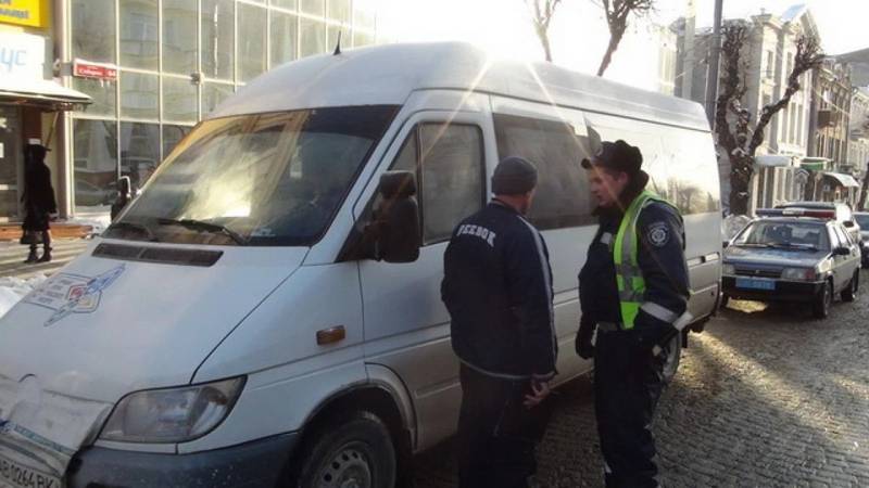 У Вінниці п’яний водій маршрутки наражав пасажирів на небезпеку