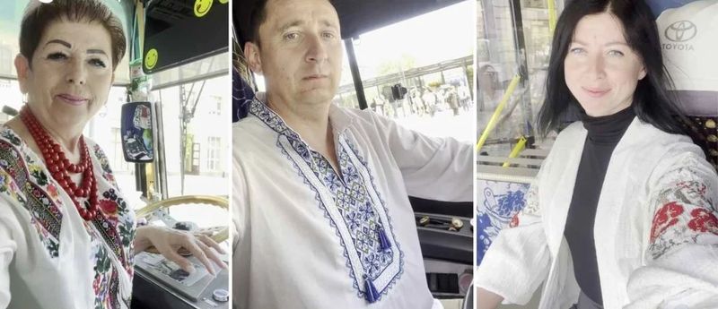 Вийшли на маршрути у вишитих сорочках