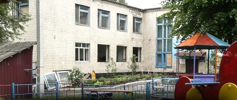 ЮНІСЕФ допомагає громаді Вінниці з фінансуванням ремонту пошкодженого обстрілом дитсадка