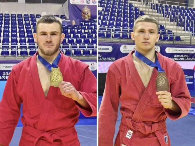 Вінницькі самбісти вибороли «золото» та «бронзу» на чемпіонаті Європи