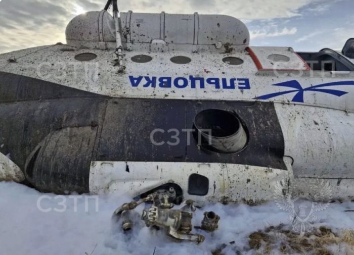 У росії. мінус ще один гелікоптер Мі-8