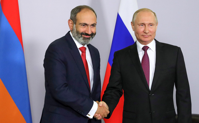 Кремлівський диктатор погрожує Вірменії “українським сценарієм” через її прагнення до ЄС