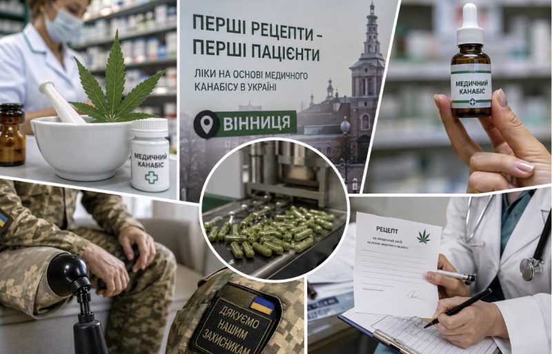 Із Вінниці розпочалася нова ера лікування: перші пацієнти отримали препарати на основі медичного канабісу