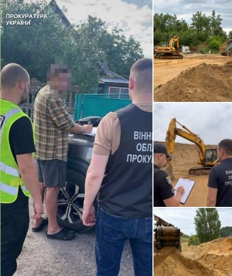 Незаконний видобуток піску під виглядом геологічного вивчення спричинив 80 млн грн збитків