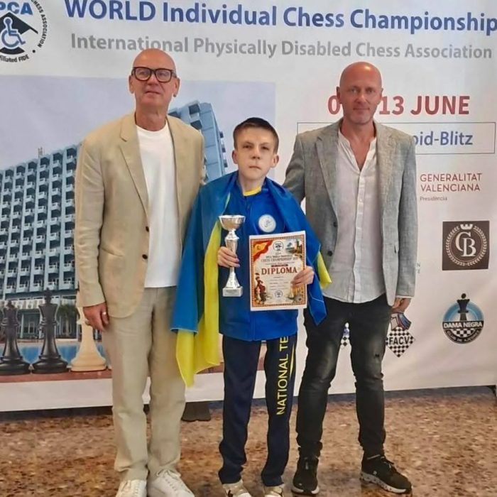 Юний шахіст із Вінниччини став чемпіоном світу з бліцу в Іспанії