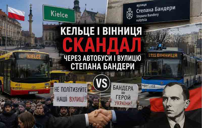 Небайдужим полякам не завадила вулиця Бандери у Вінниці!