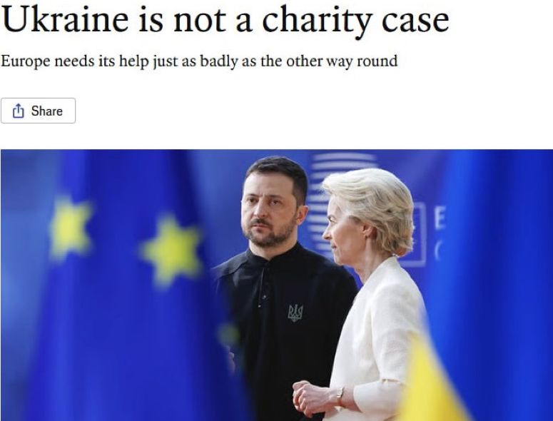 Україна — не благодійний проєкт — The Economist