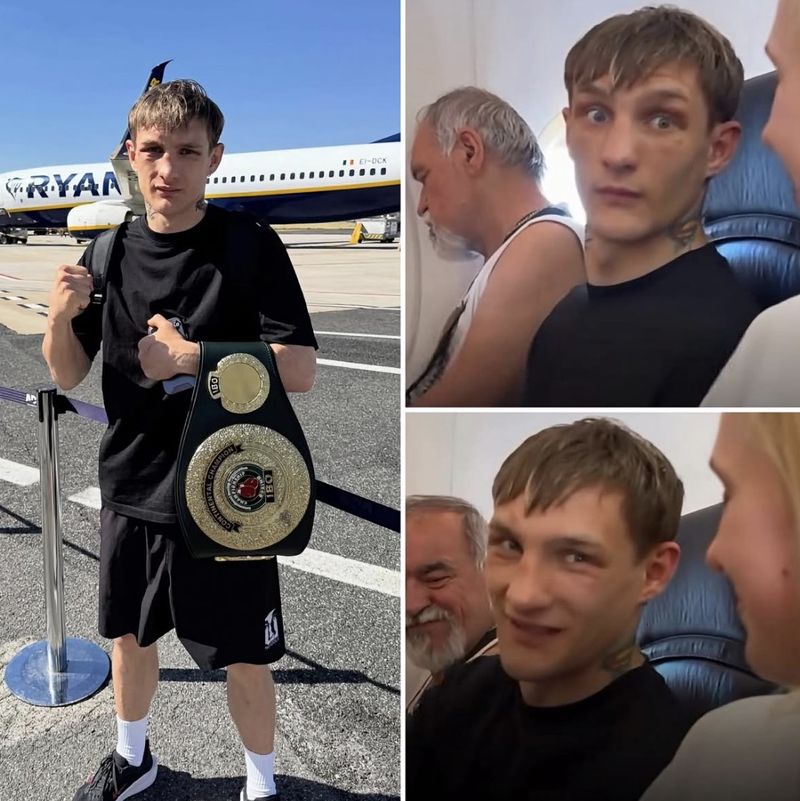 Після перемоги в Італії він повертався додому звичайним пасажиром, але у літаку на нього чекала приємна несподіванка!