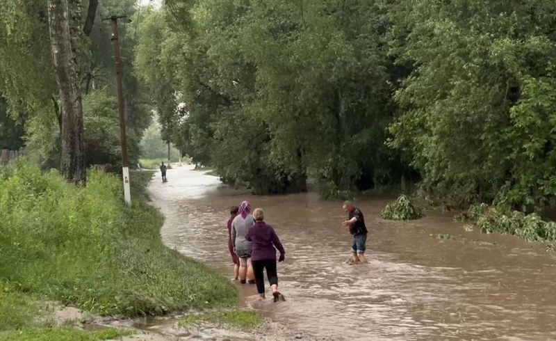 Змиті городи, замулені подвір’я та знищений врожай