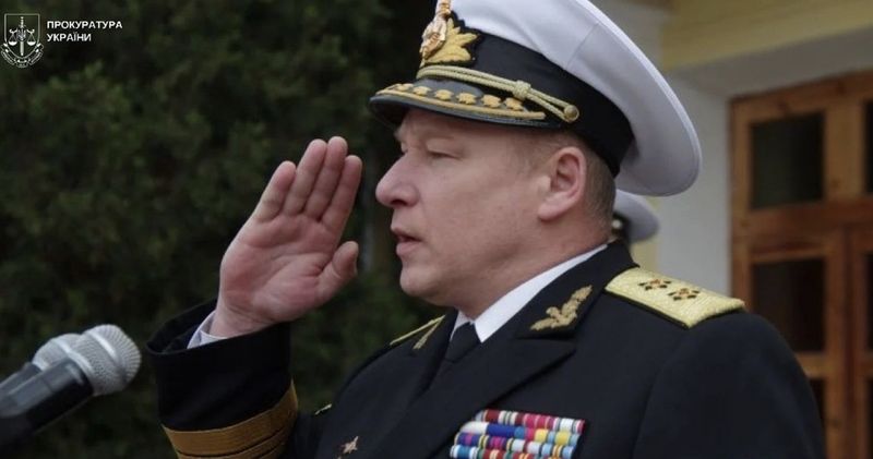 Ексвіцеадмірал ВМС України Сергій Єлісєєв, який перейшов на бік ворога, отримав вирок