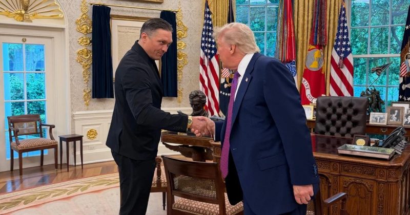 Трамп прийняв Усика у Білому домі
