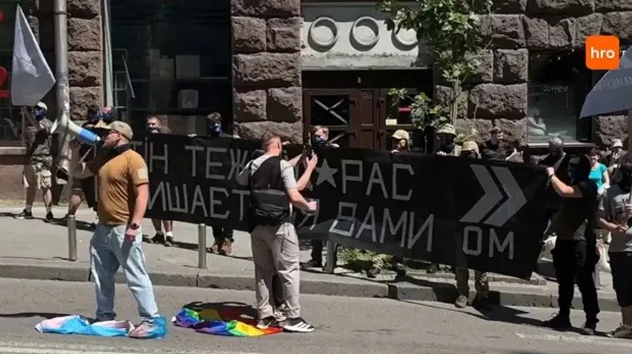Посольство Ізраїлю стурбоване “демонстрацією нацистського салюта” у Києві