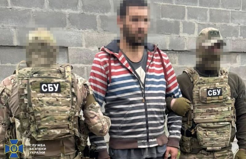 СБУ спільно з Третім армійським корпусом ЗСУ затримала російського коригувальника у «кіллзоні» під Лиманом