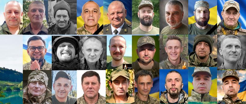 Вінниччина за тиждень попрощалась із 24-ма нашими захисниками.