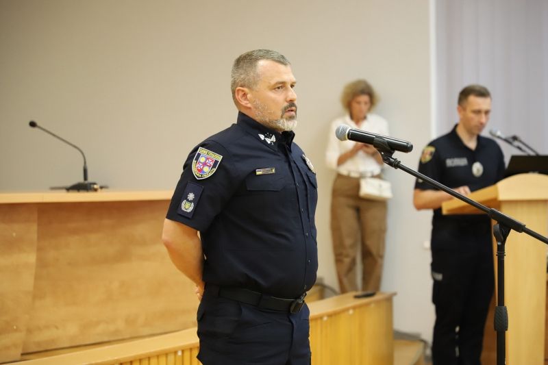 На Вінниччині відзначили поліцейських з нагоди їхнього професійного дня