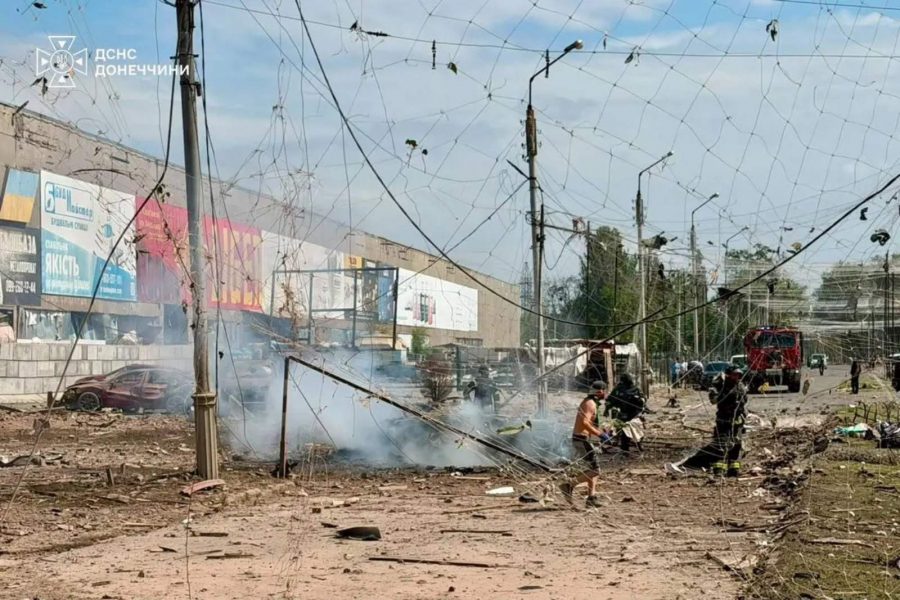 Удар балістикою по виставці озброєння під Києвом: