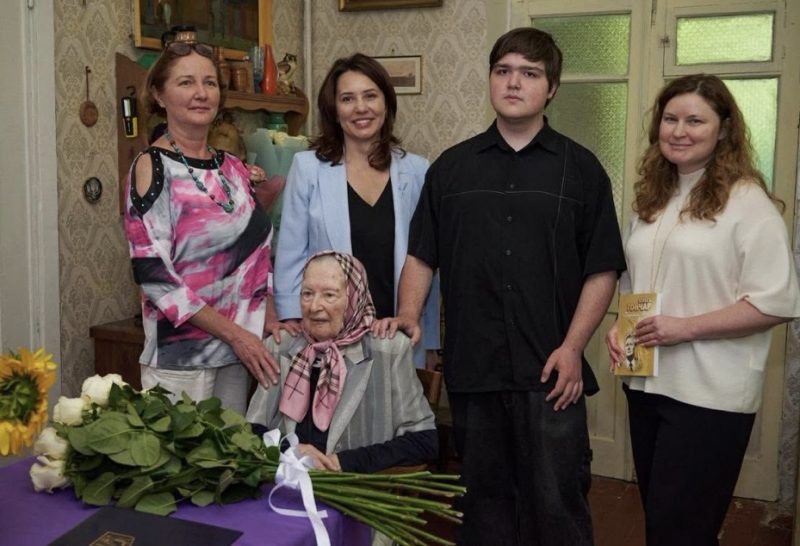 Святкувала 100-річчя дружина Олеся Гончара