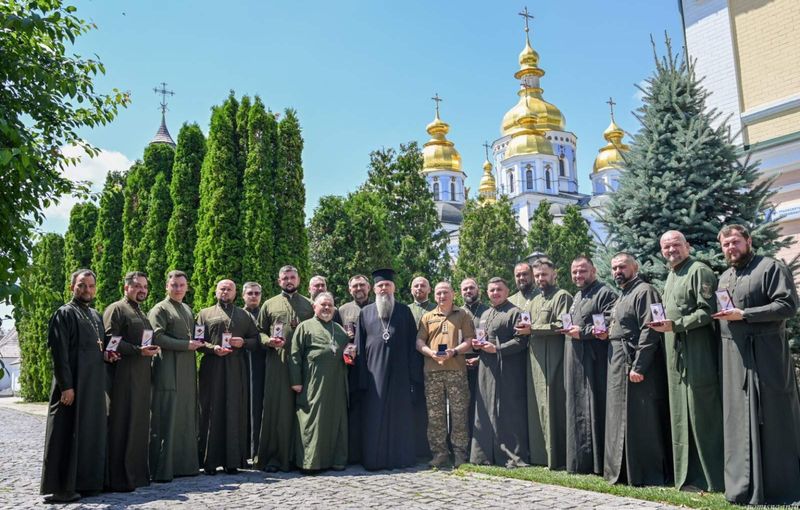 Митрополит Епіфаній зустрівся з капеланами Національної гвардії України