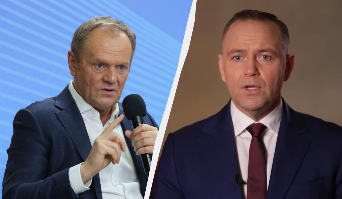 У Навроцького звинуватили Туска в нападах на українців