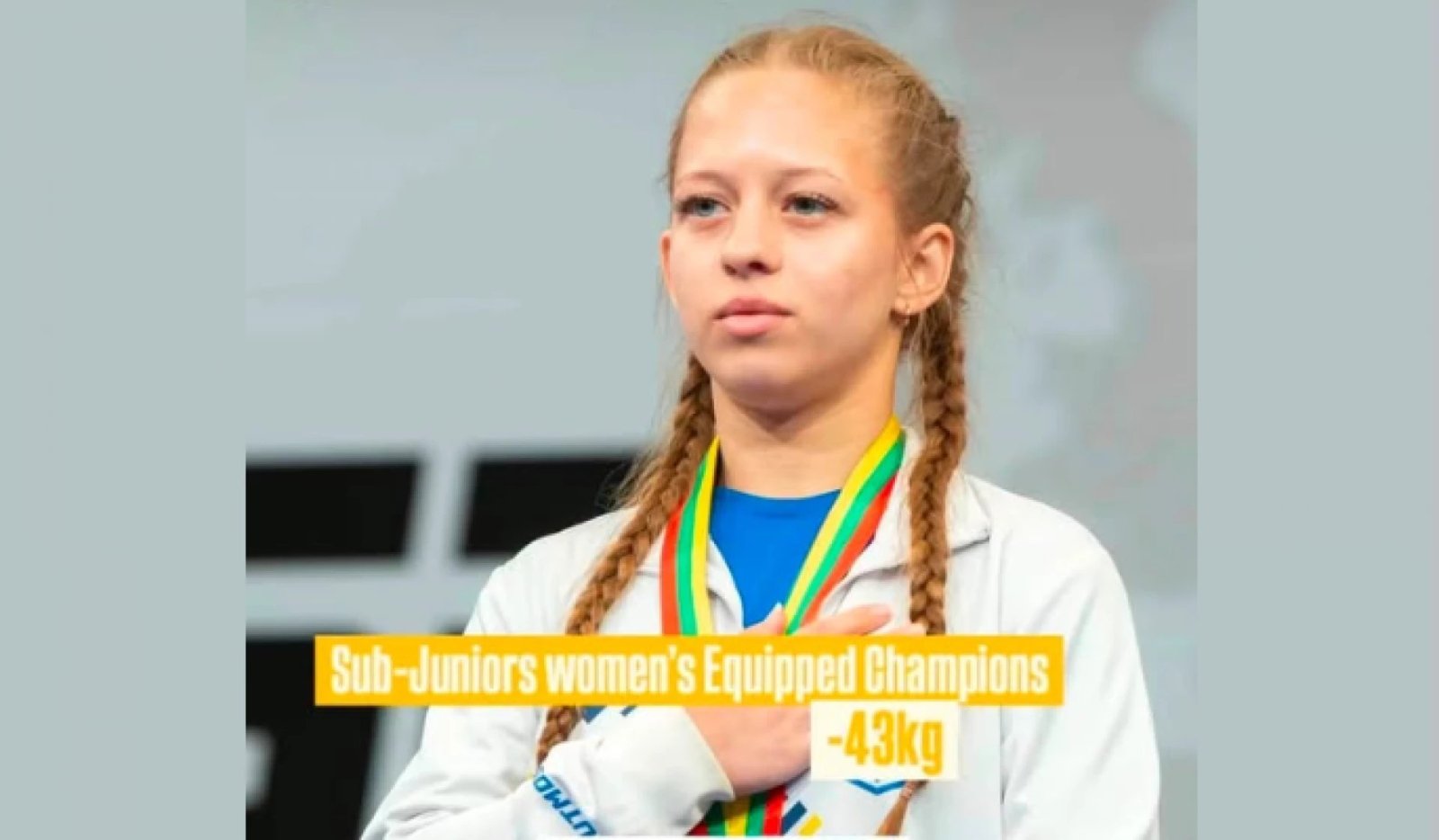 Юна пауерліфтерка з Вінниці перемогла на чемпіонаті Європи