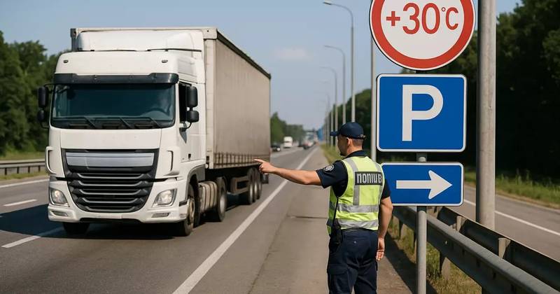 На Вінниччині обмежили пересування великотонажних фур