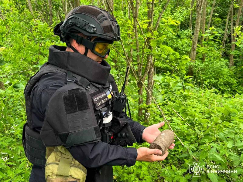 На Вінниччині знешкодили снаряди часів Другої світової війни