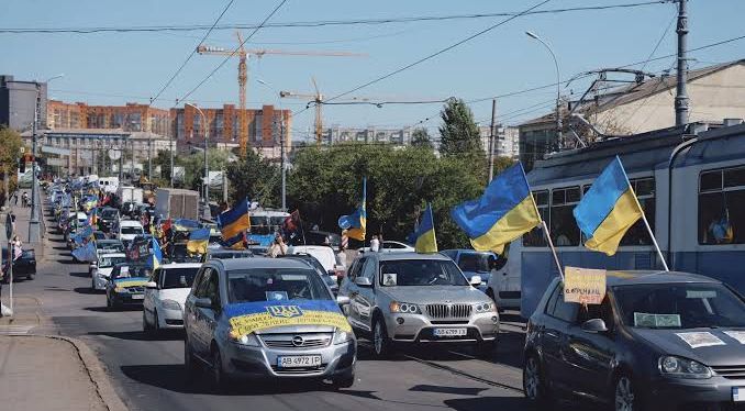 Автопробіг «Пам’ятай ціну свободи»  – відбувся у Вінниці