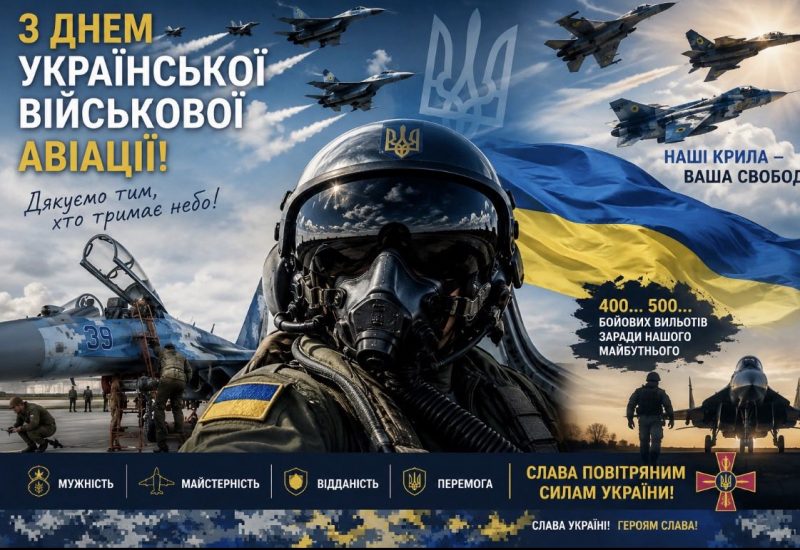 Сьогодні — День української авіації.