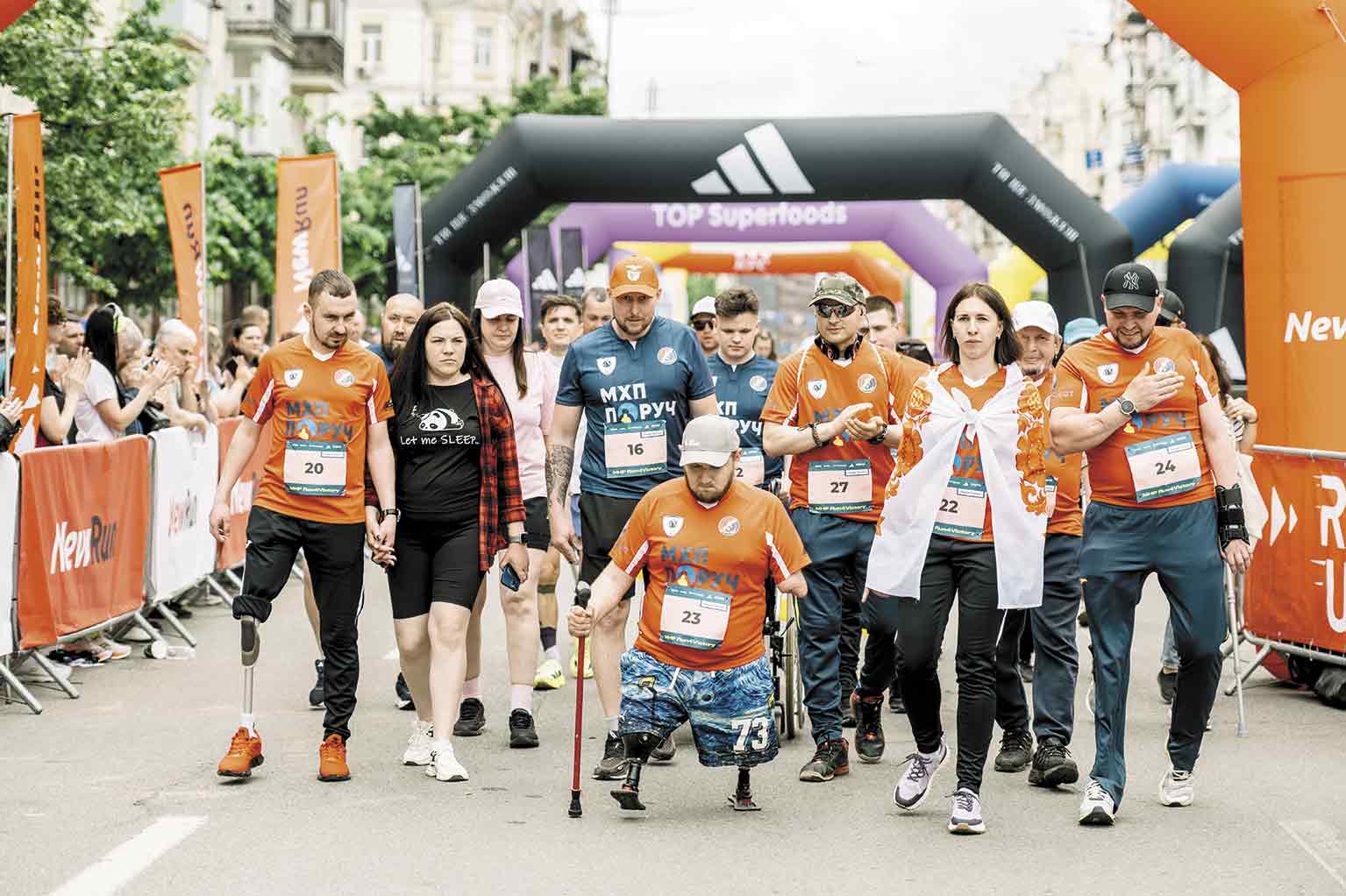 У Черкасах відбудеться перший марафон: благодійний MHP Run4Victory збирає кошти на реабілітацію ветеранів