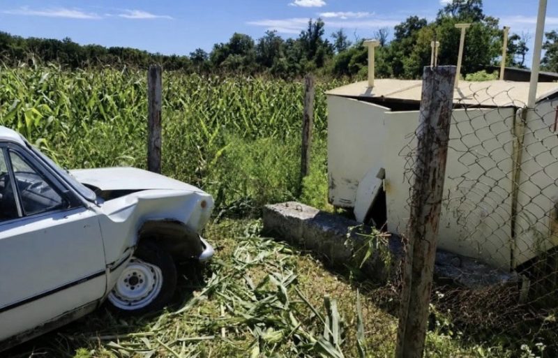 Водій знепритомнів і врізався у газопункт  308 споживачів залишилися без газу у Степашках