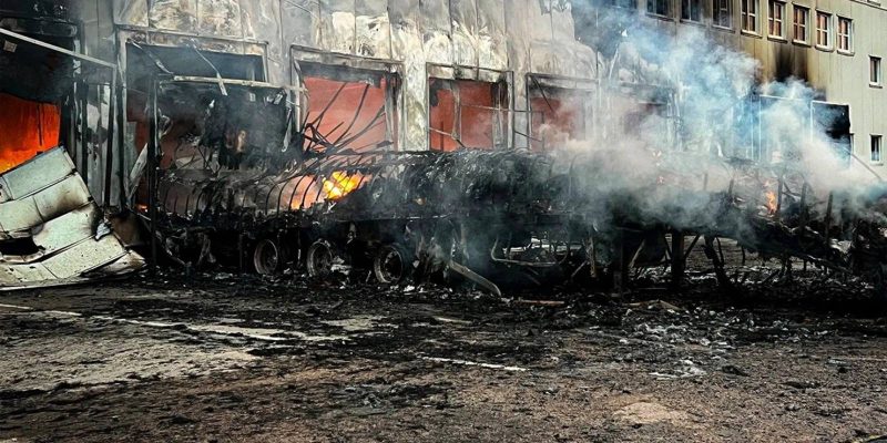 Наслідки атаки окупантів на розподільчі центри Сільпо та Фори