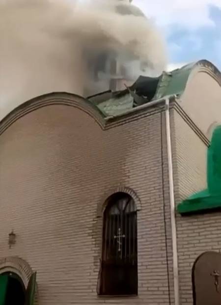 Православна армія путіна зруйнувала  в Краматорську храм Олександра Невського, який належить УПЦ МП