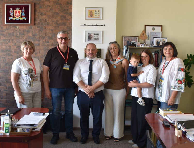 До Вінниці приїхав мер Бессьєра, який у перші місяці війни особисто зустрічав українські родини на кордоні