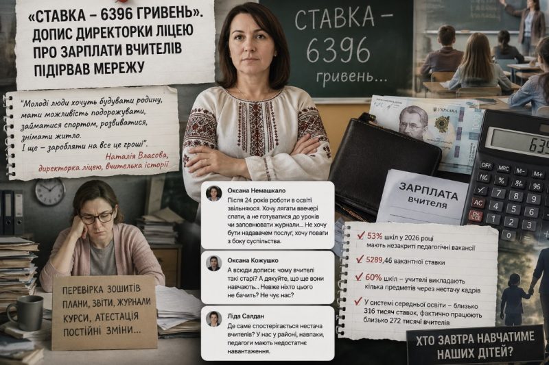 «Скільки коштує любов до професії?»