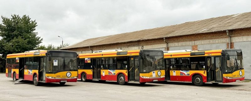 Перші три автобуси Solaris Urbino з Кельце вже у Вінниці