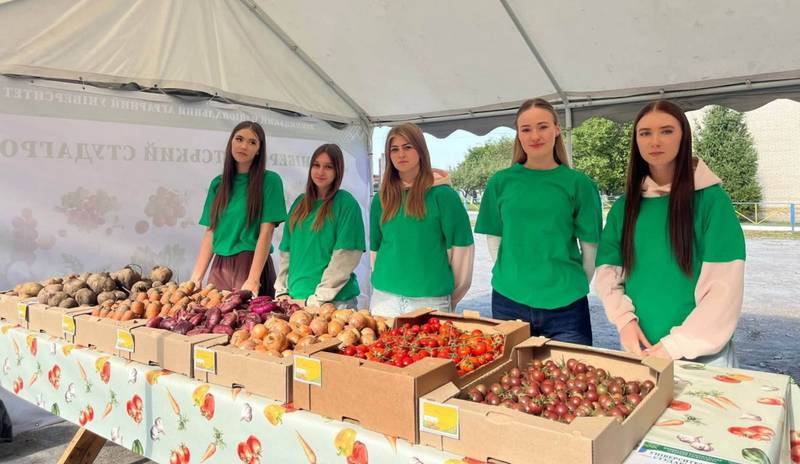 Студентський ринок ВНАУ пропонує якісну продукцію