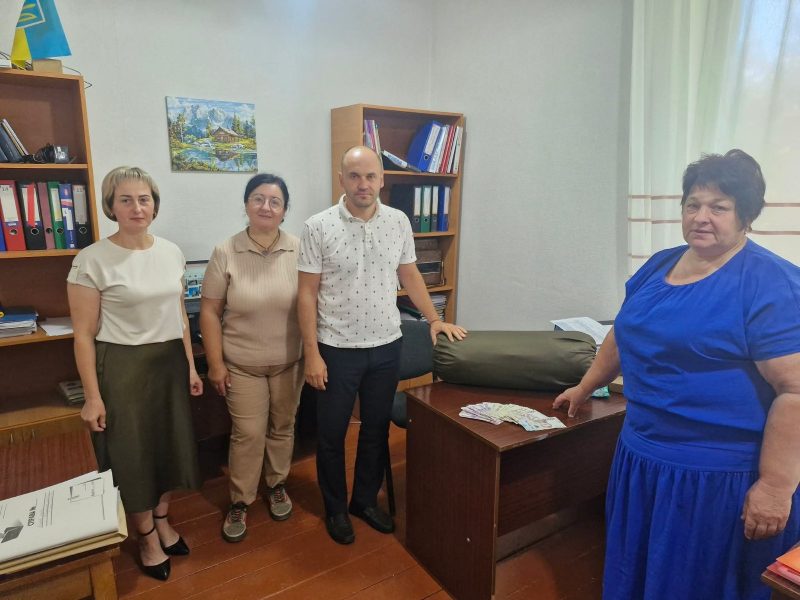 У Немирівській громаді учні та вчителі зібрали кошти для допомоги Захисникам