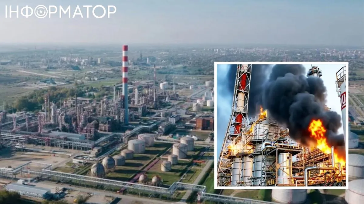 Нафтопереробний завод “Лукойл-Пермнефтеоргсинтез” припинив роботу після атаки безпілотника вранці 25 вересня, повідомляє Reuters.