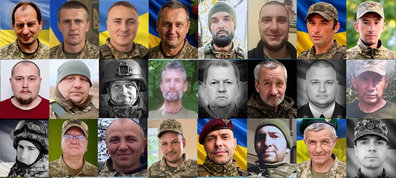 Вінниччина за тиждень попрощалась із 24-ма нашими захисниками