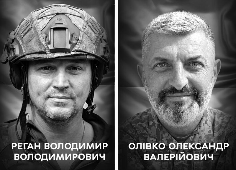 На щиті: 10 вересня Вінниця проводжає в останню путь воїнів-добровольців Володимира Регана та Олександра Олівка