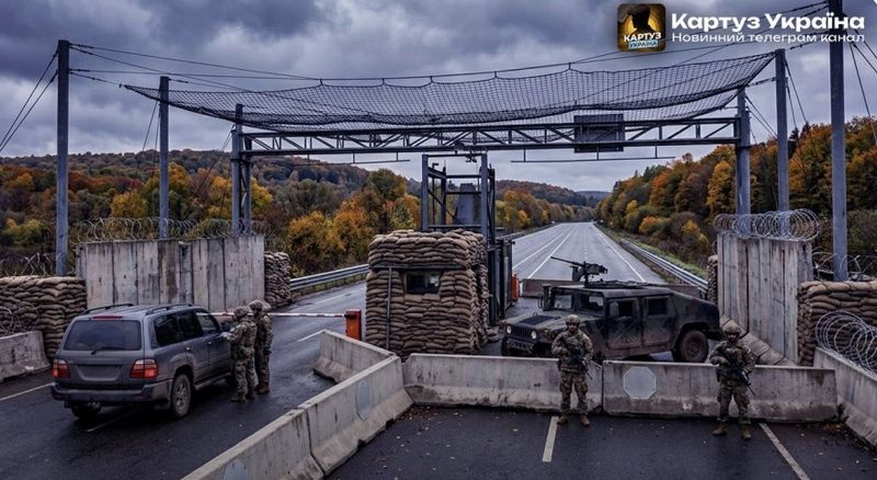 білорусь укріплює в’їзд до Гомеля з боку Чернігова: встановлюють блокпост та антидронові сітки