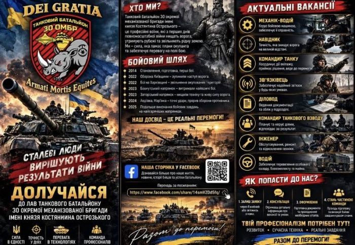Танковий батальйон 30 окремої механізованої бригади імені князя Костянтина Острозького