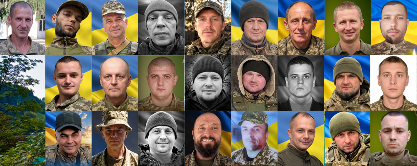 Вінниччина за тиждень попрощалась із 24-ма нашими захисниками