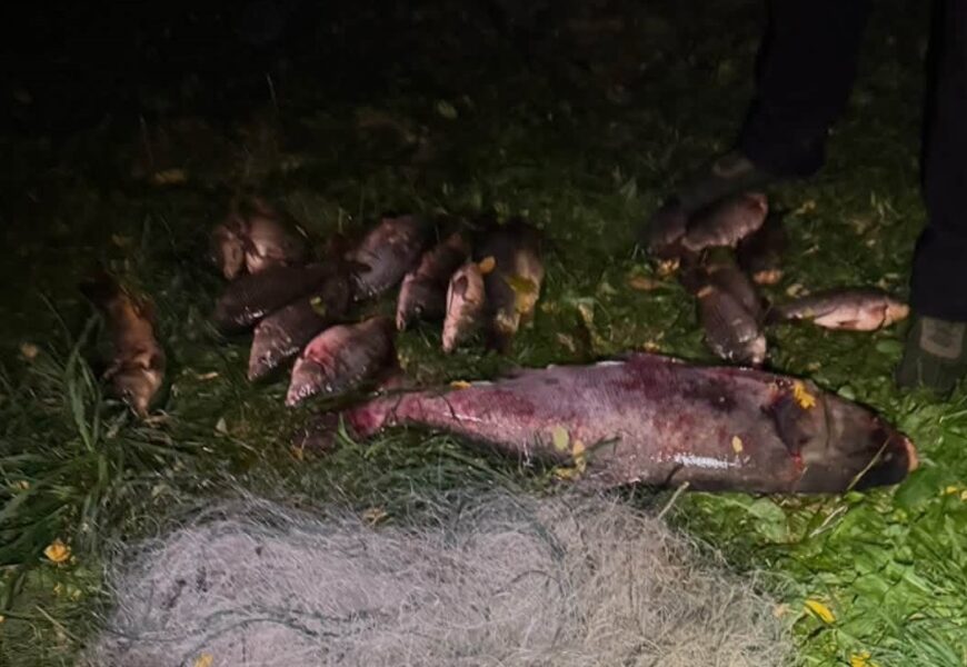 На Вінниччині браконьєр завдав шкоди водним біоресурсам на 53 тисячі гривень