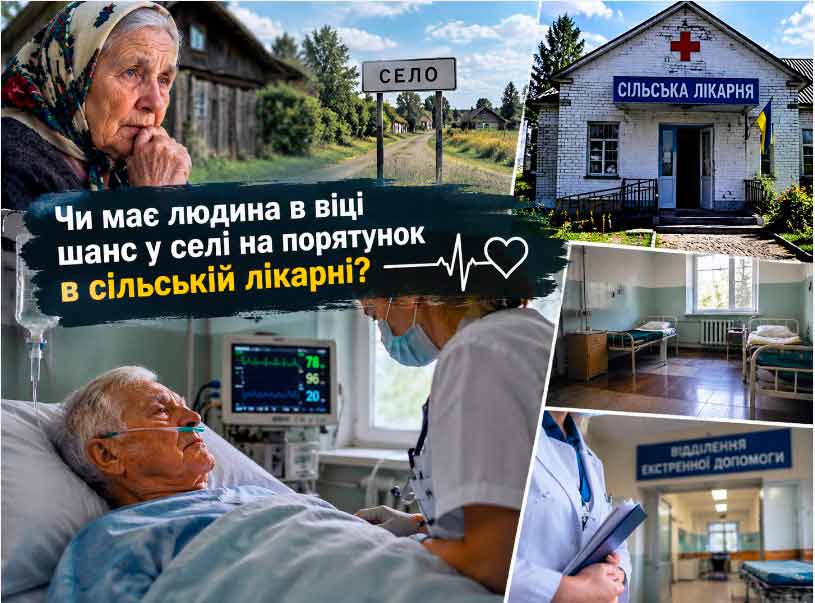 Чи має людина в селі шанс на порятунок?