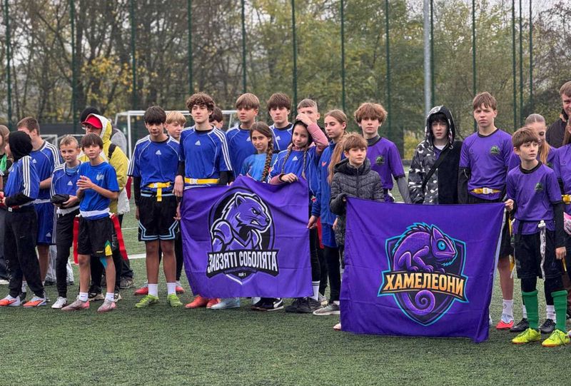 Вінницький ліцей №12 домінував на першому відкритому чемпіонаті міста з флаг-футболу