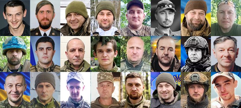 Хмельниччина за тиждень попрощалась із 24-ма нашими захисниками.