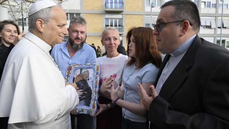 Українка подякувала Папі Римському за підтримку під час недуги